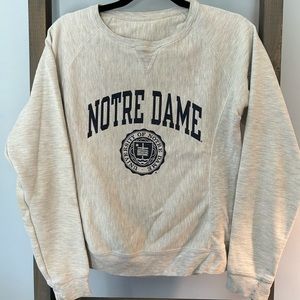 Vintage Notre Dame University Crew neck